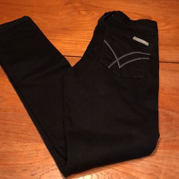 William Rast Jerri ultra skinny black jeans Size 29 Made in USA - Picture 5 of 8